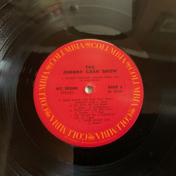 VTG The Johnny Cash Show Vinyl Record Album 1970 Columbia KC 30100 Stereo VG - Picture 4 of 6